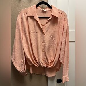Peach Blouse